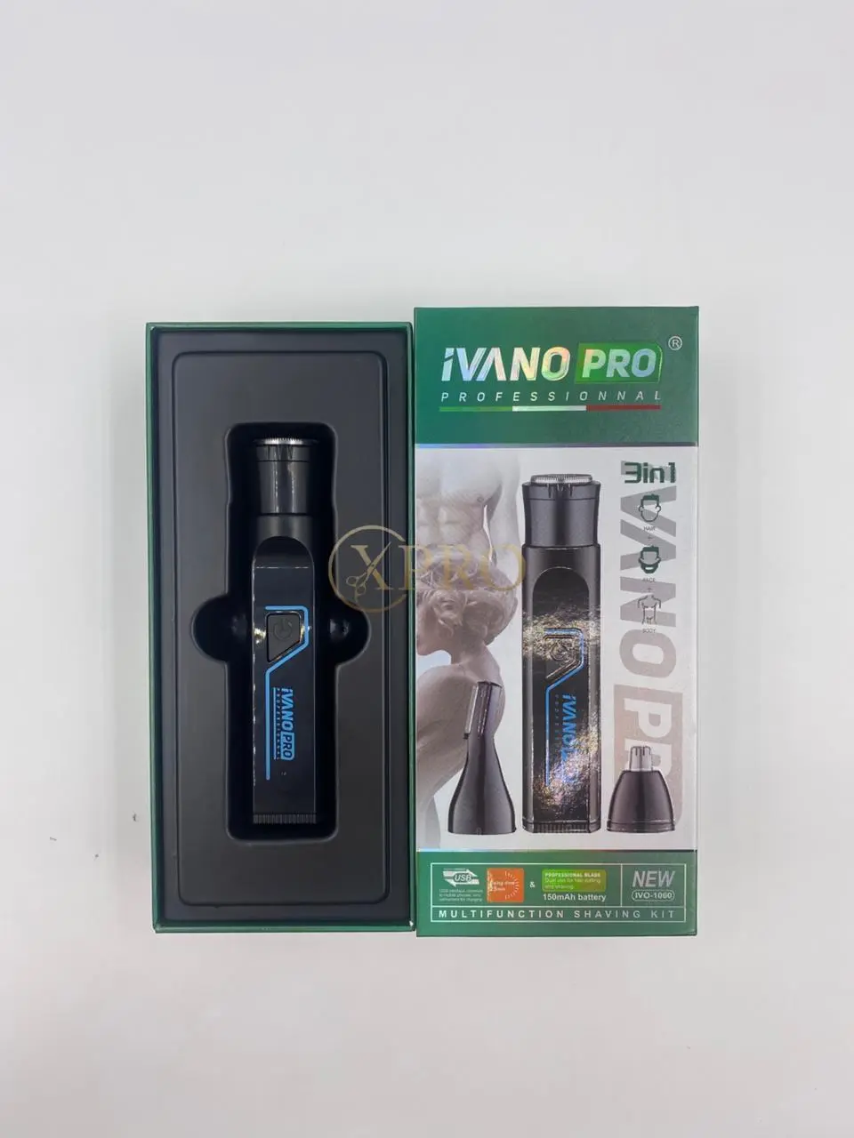 IVANO PRO 3en1 – Kit de Rasage Professionnel – Image 2