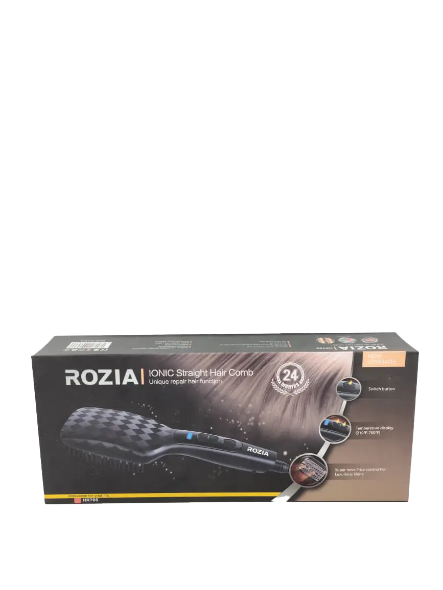 Rozia Brosse Lissante Chauffante Ionic HR766