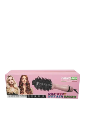 IVANO Pro One Step – Brosse Chauffante 4 en 1 1800W