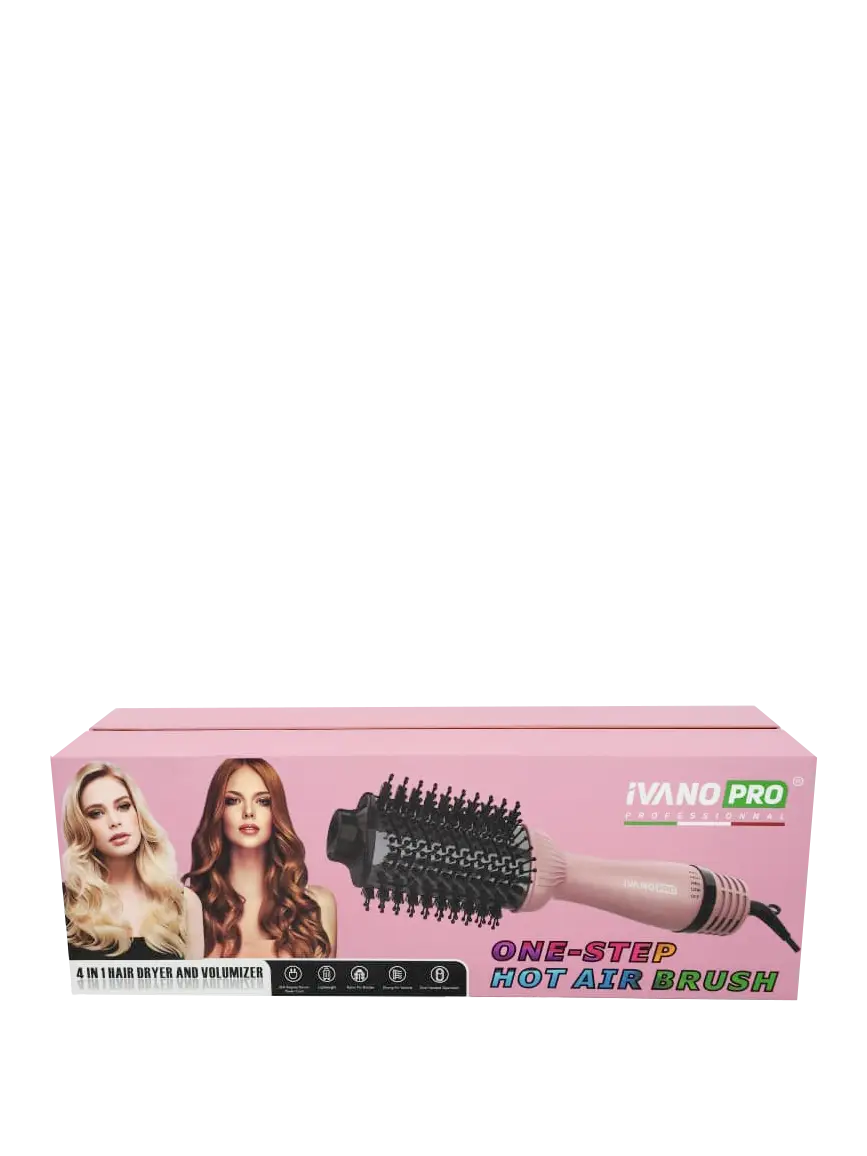 IVANO Pro One Step – Brosse Chauffante 4 en 1 1800W
