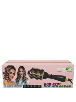 IVANO Pro One Step – Brosse Chauffante 4 en 1 1800W