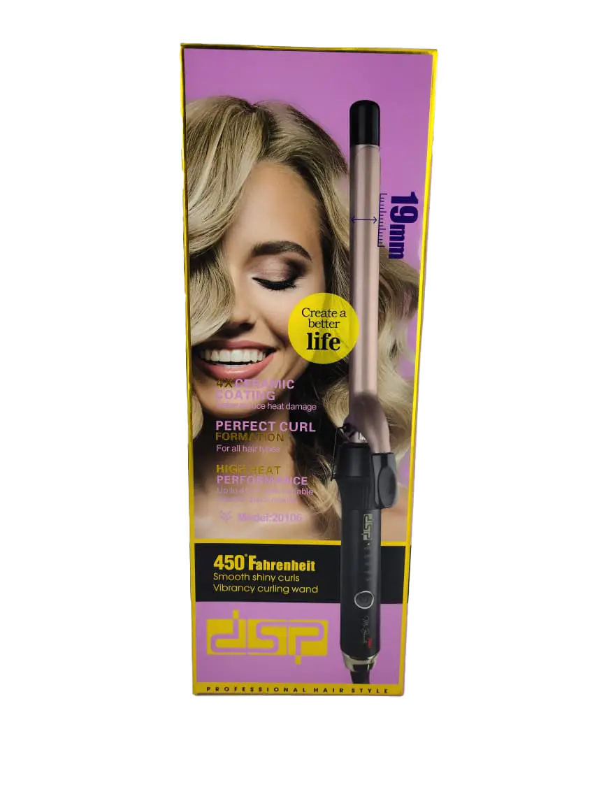 DSP Vibrancy – Fer à Boucler Professionnel 19mm