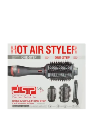 DSP One Step – Brosse Coiffante à Air Chaud 4 en 1