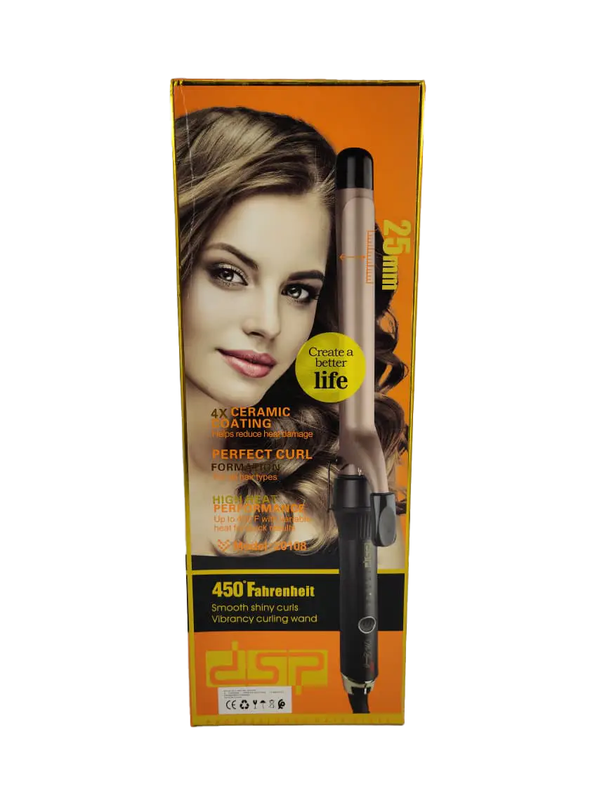 DSP Vibrancy – Fer à Boucler Professionnel 25mm