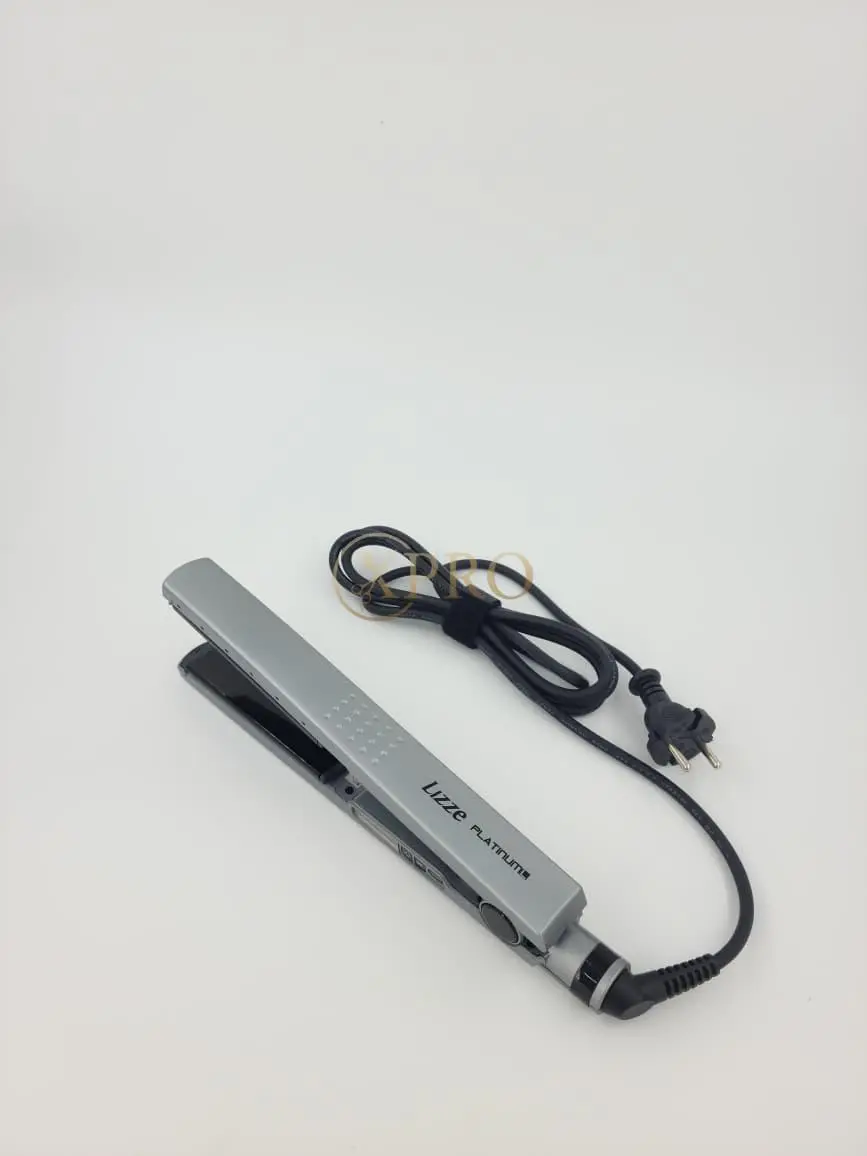 Lizze Extreme Lisseur Cheveux Professionnel Gris 230ºC Température Titane – Image 2