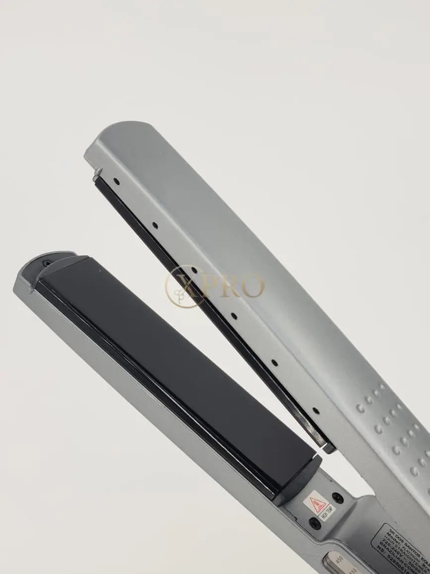 Lizze Extreme Lisseur Cheveux Professionnel Gris 230ºC Température Titane – Image 3