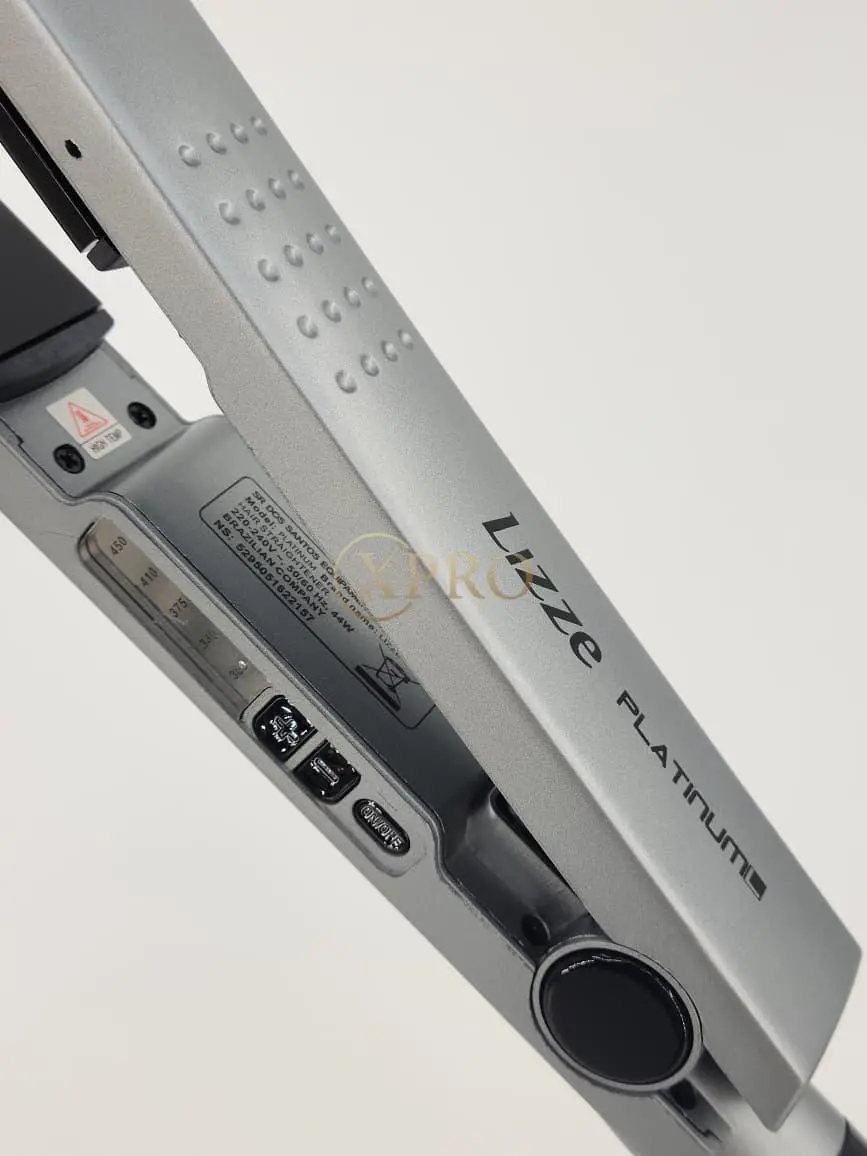 Lizze Extreme Lisseur Cheveux Professionnel Gris 230ºC Température Titane – Image 4