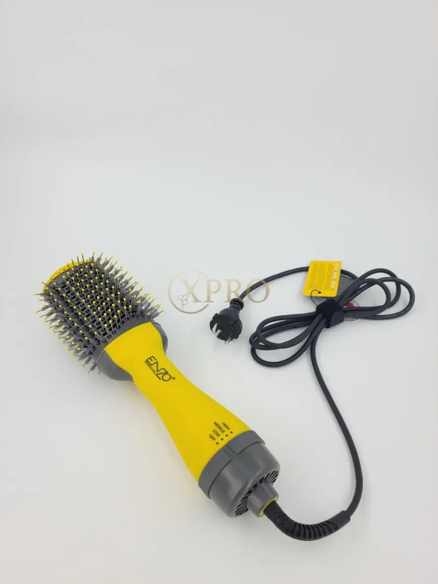 Enzo EN-4129 Brosse One Step 3-en-1 avec Technologie Ionique – Image 2