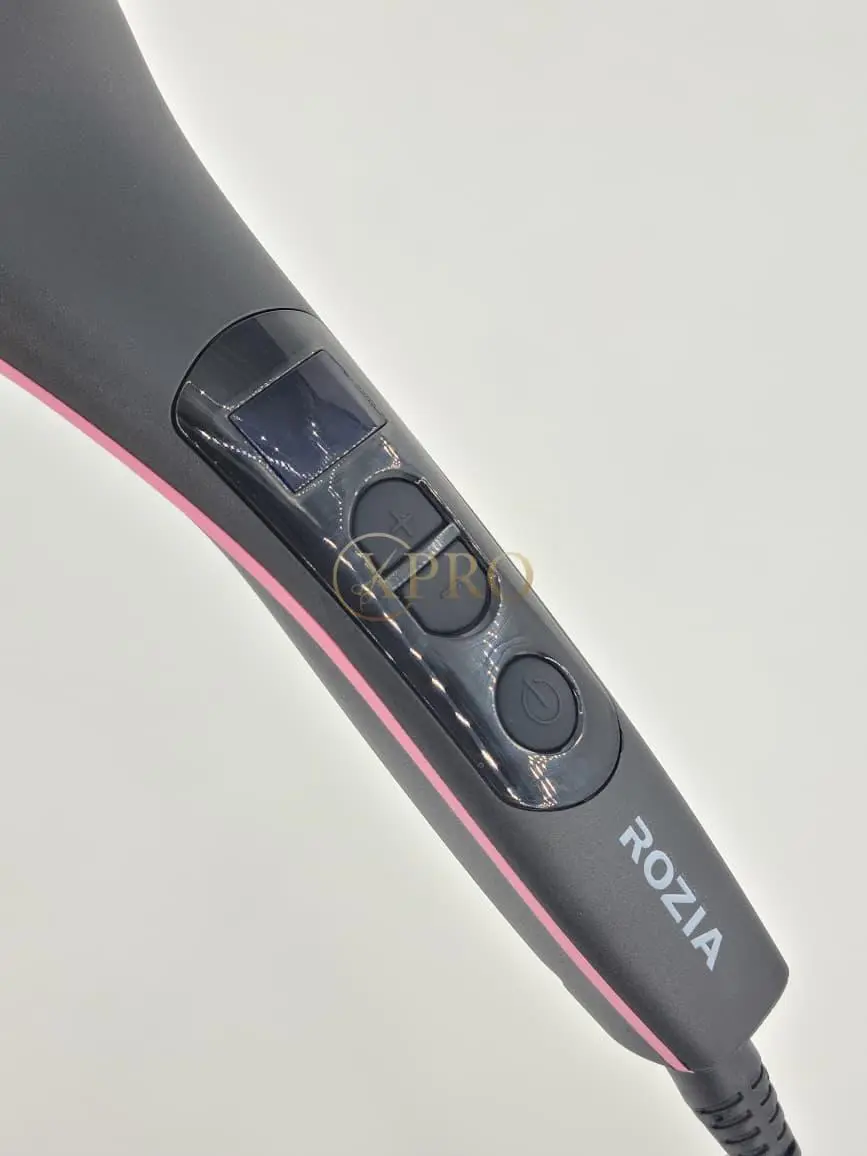 Rozia Brosse Lissante Chauffante HR765 Câble rotatif à 360° – Image 4