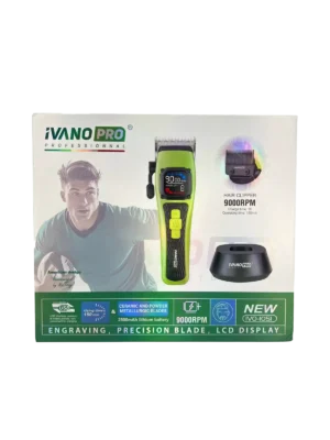 IVANO PRO IVO-1051  Tondeuse de Précision Professionnelle Écran LCD