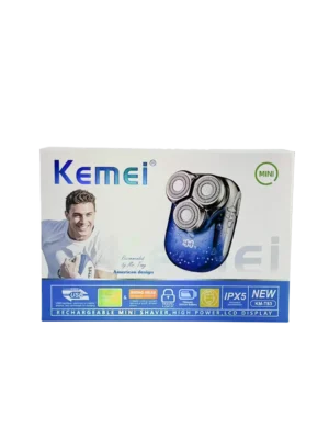Kemei KM-T83 – Rasoir Électrique Portable Triple Tête