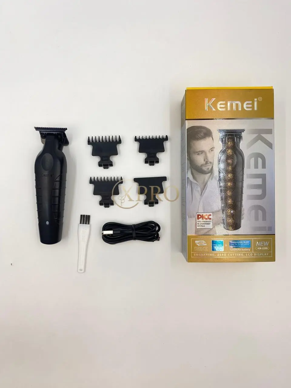 Kemei KM-2299 Tondeuse pratique & professionnel – Image 2
