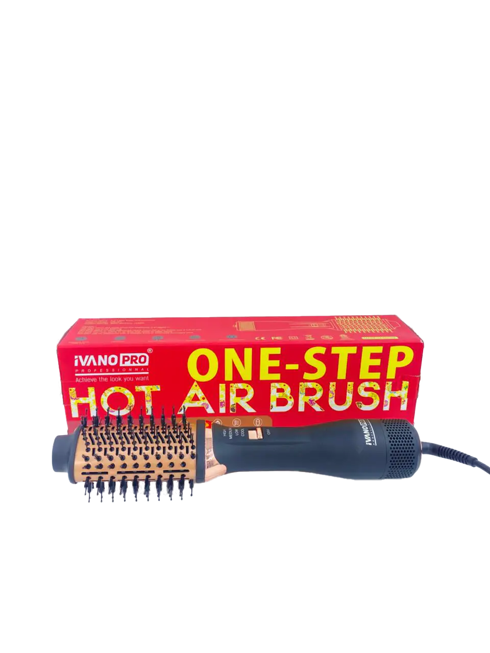 IVANO Pro One Step – Brosse Chauffante 4 en 1